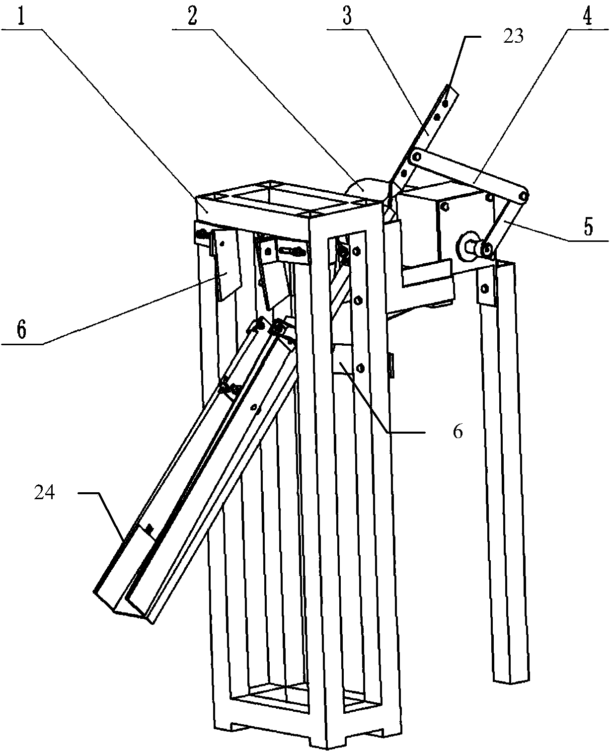 Pot seedling clamping parameter measuring device