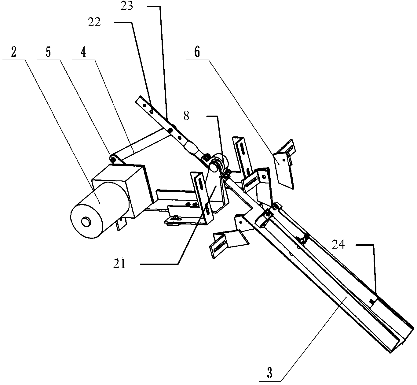 Pot seedling clamping parameter measuring device