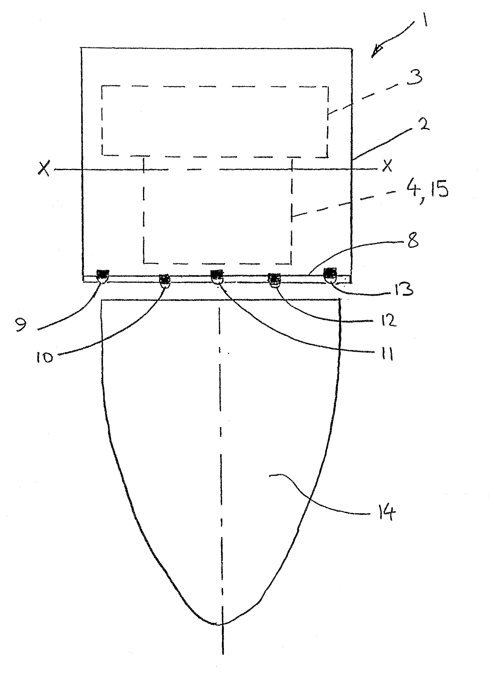 Automated dispenser with sensor arrangement