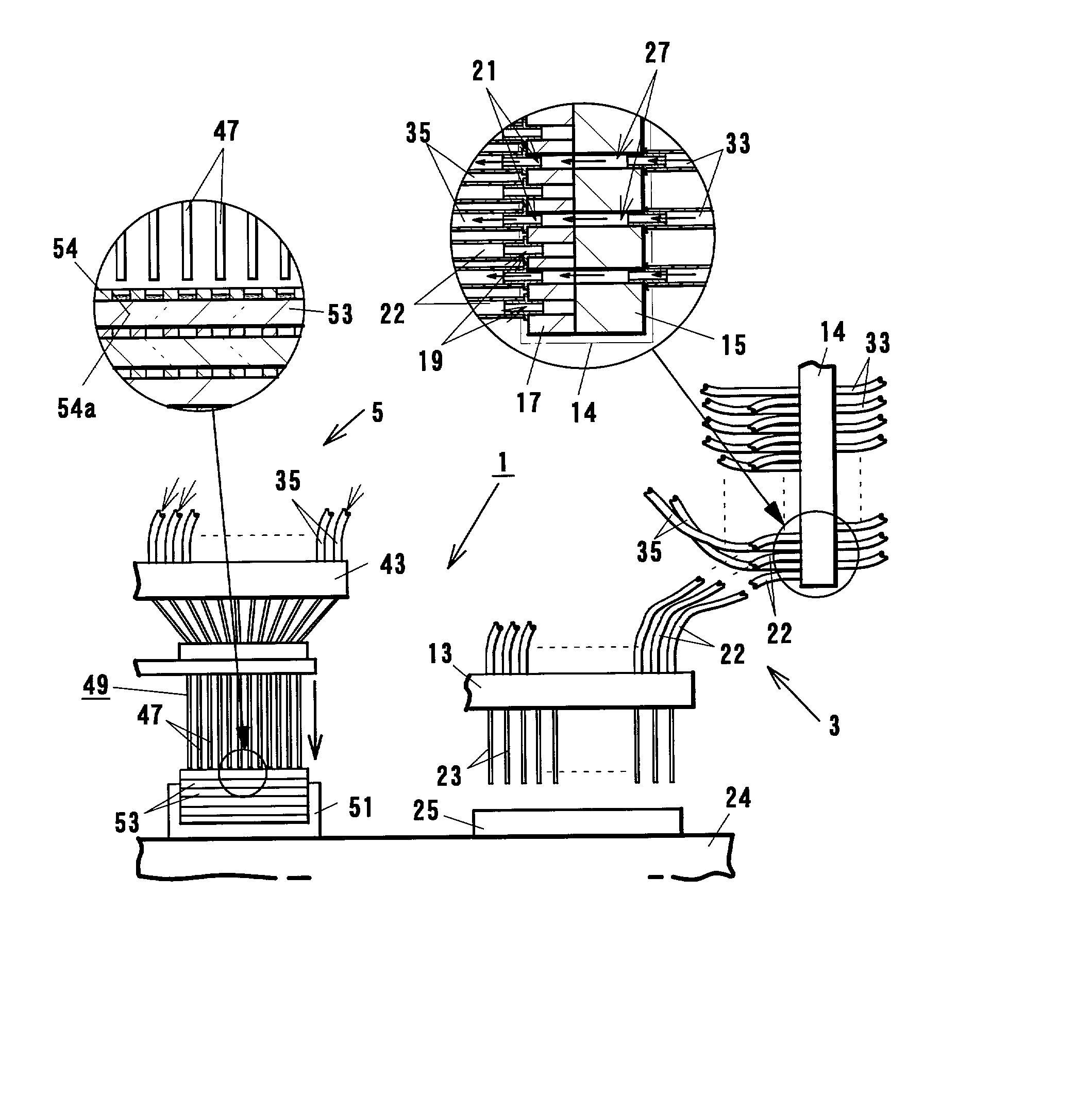 Method for analyzing reaction test sample using test sample chip