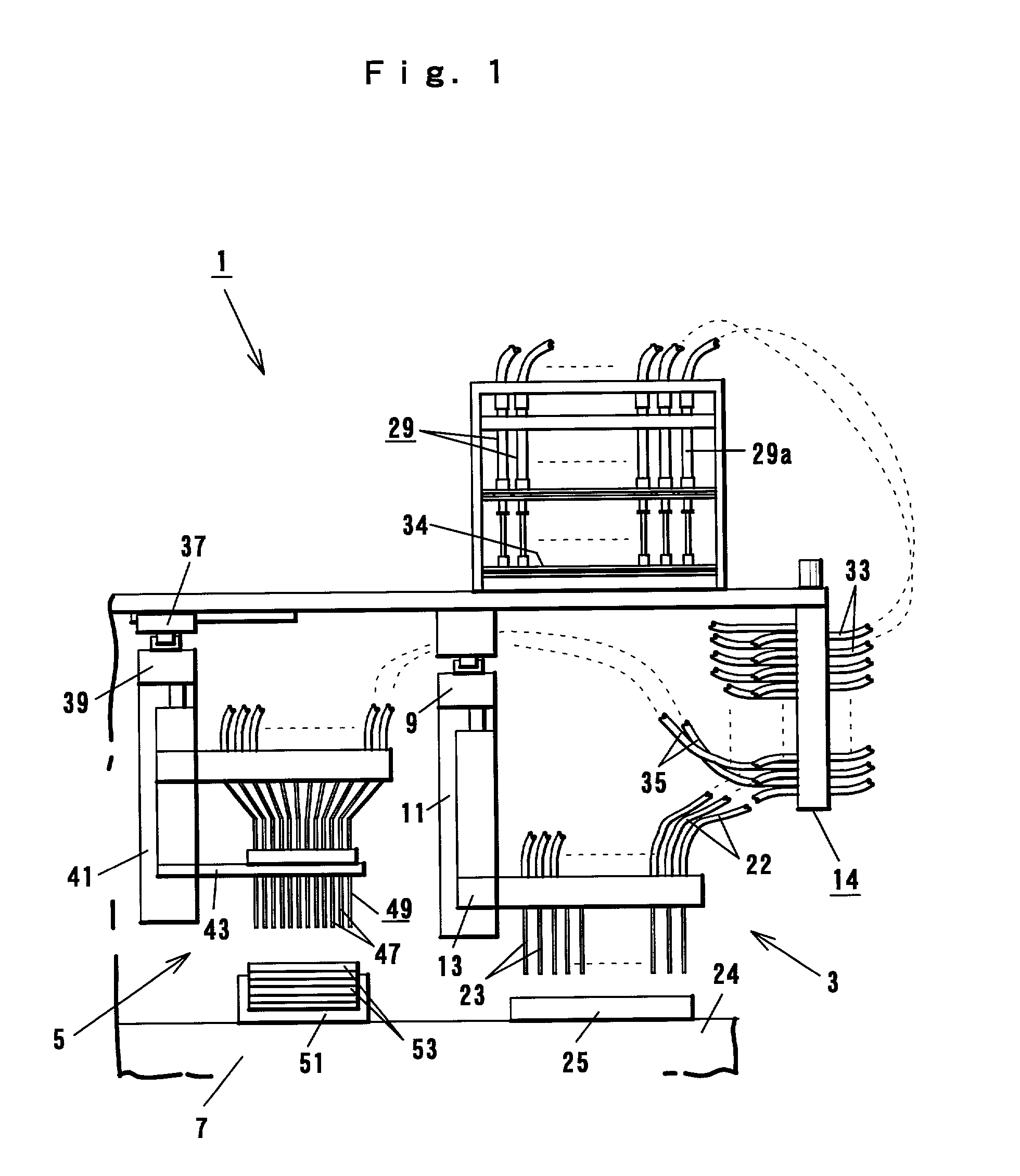 Method for analyzing reaction test sample using test sample chip