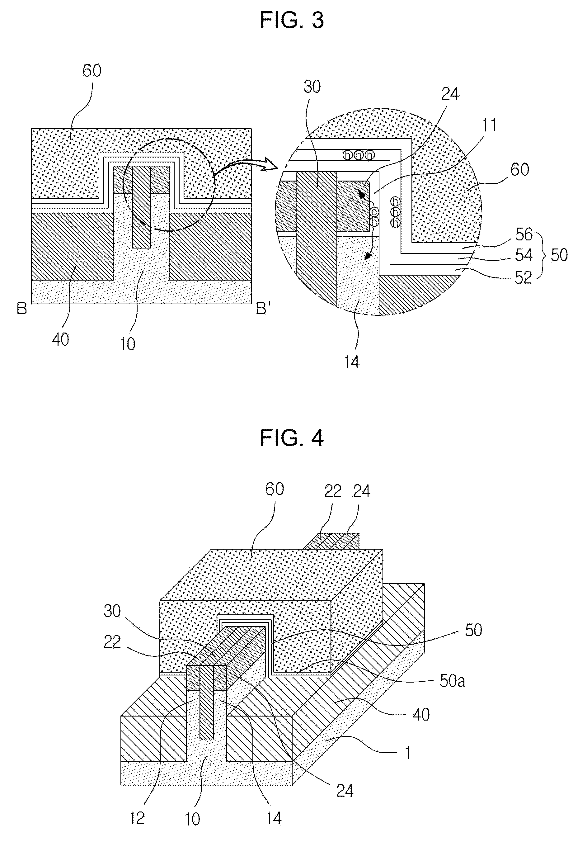 Memory cell string based on gated-diode cell and memory array using the same