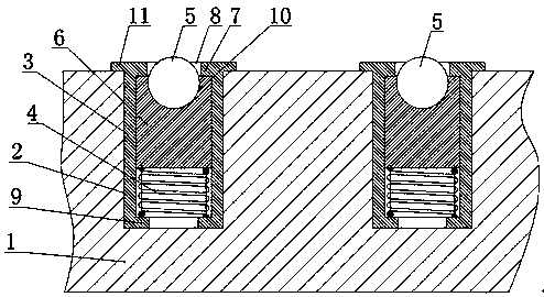 Carrying mechanism for quick die change