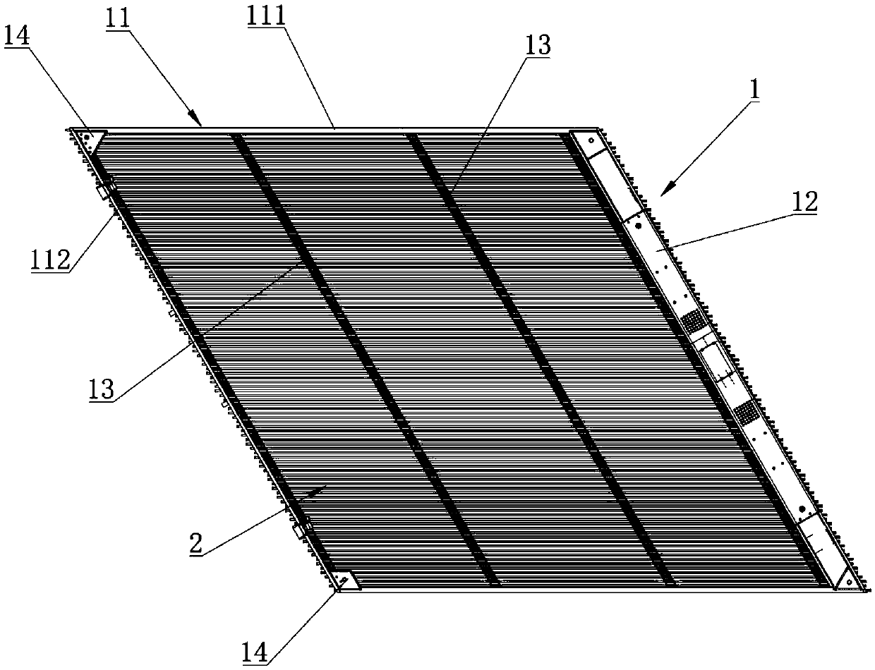 Urban landscape skylight device