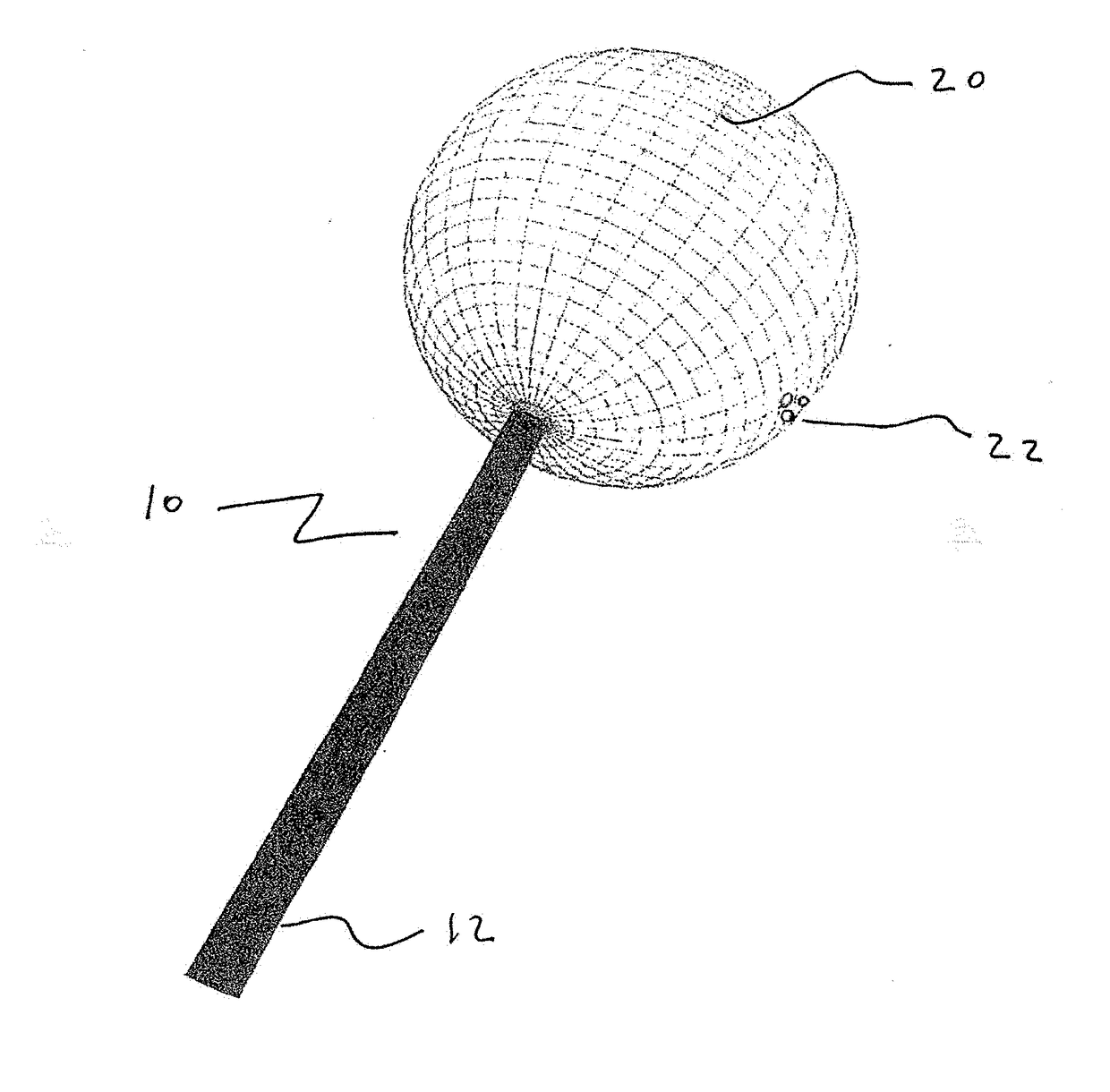 Alternative use for Hydrogel Intrasaccular Occlusion Device with Telescoping Central Support Element