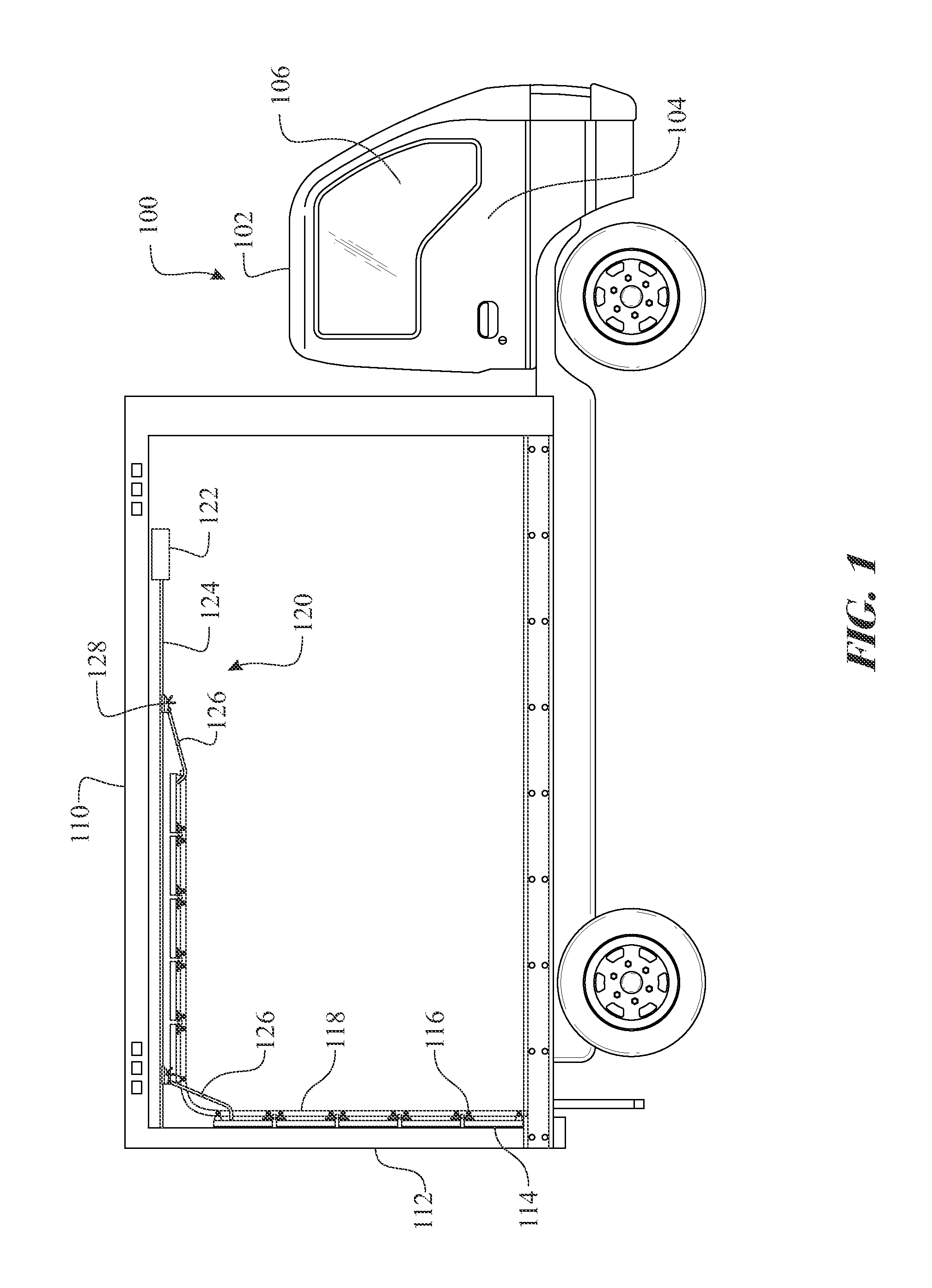 Cargo vehicle security system and method of use