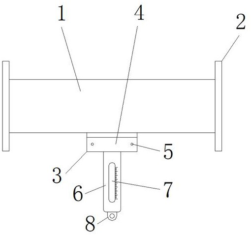 An oil pipeline connection mechanism for convenient sampling in oil exploitation