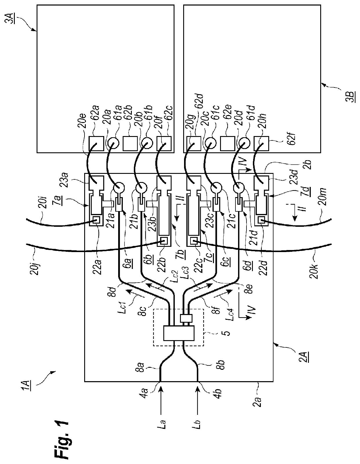 Photodiode device monolithically integrating waveguide element with photodiode element type of optical waveguide