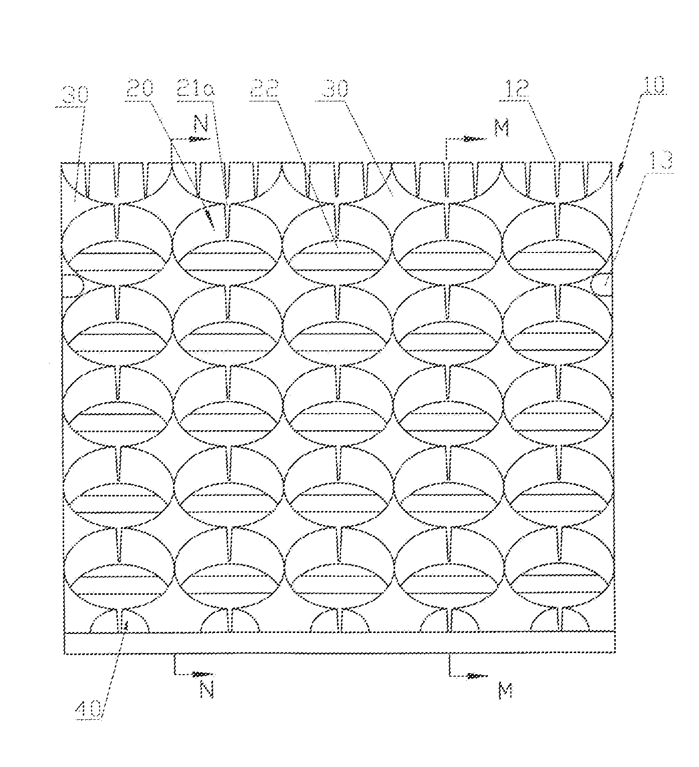 Integrated vertical planting module