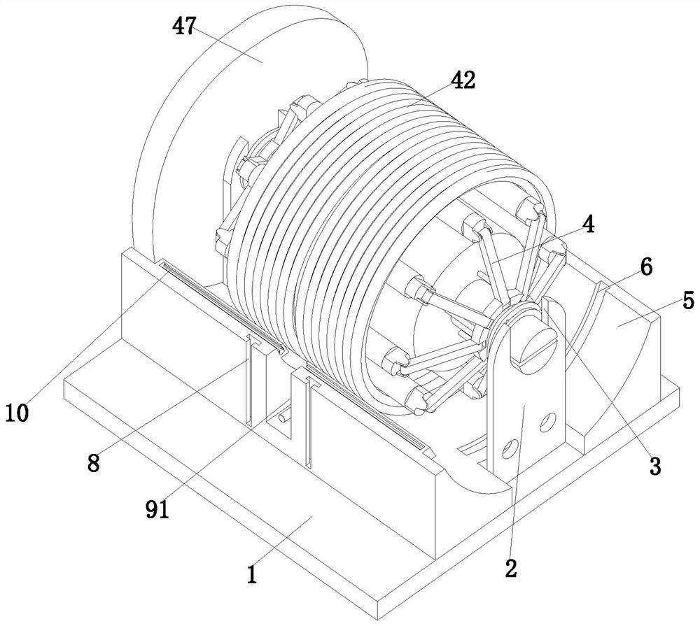 Engineering surveying pay-off device