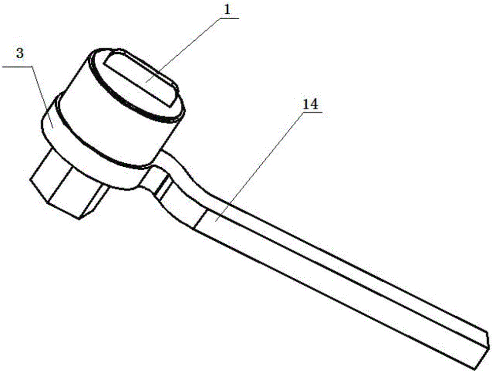 Internal hexagonal general wrench