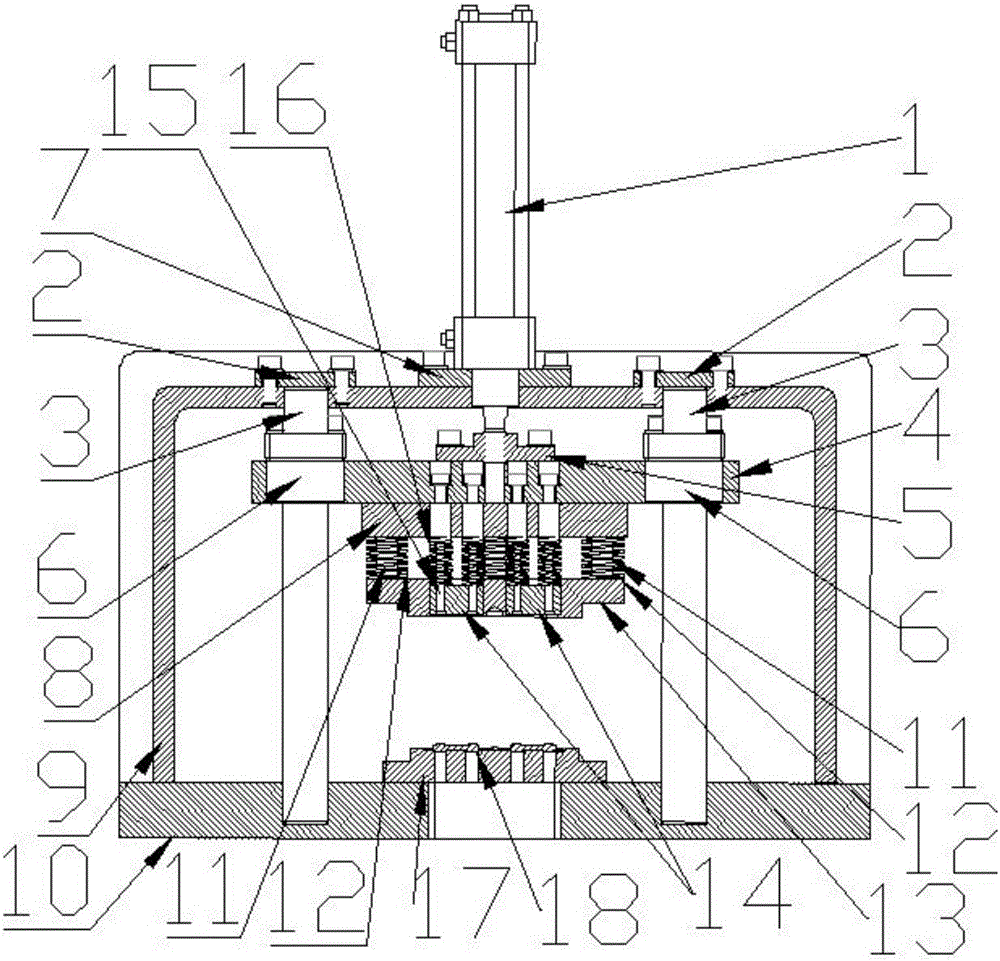 Pole removing device and method for recycling waste power battery cover plates