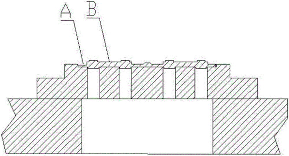 Pole removing device and method for recycling waste power battery cover plates