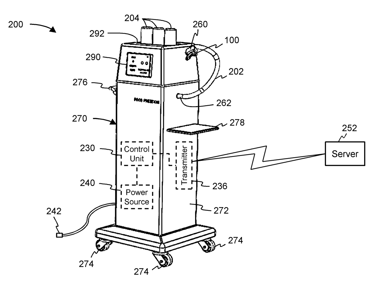 Oral care system with mouthpiece