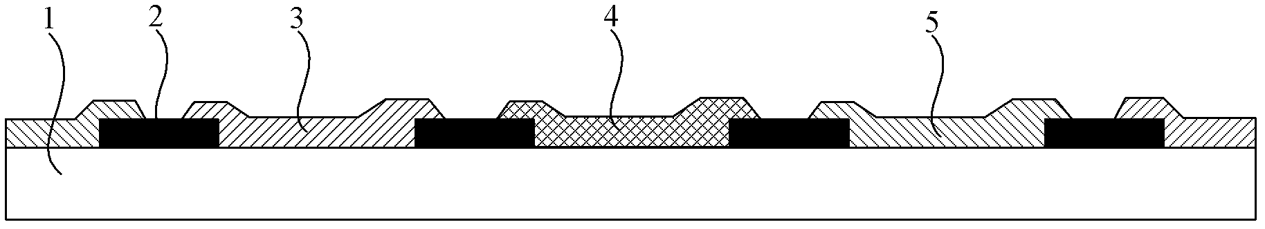 Manufacture method of color film base plate