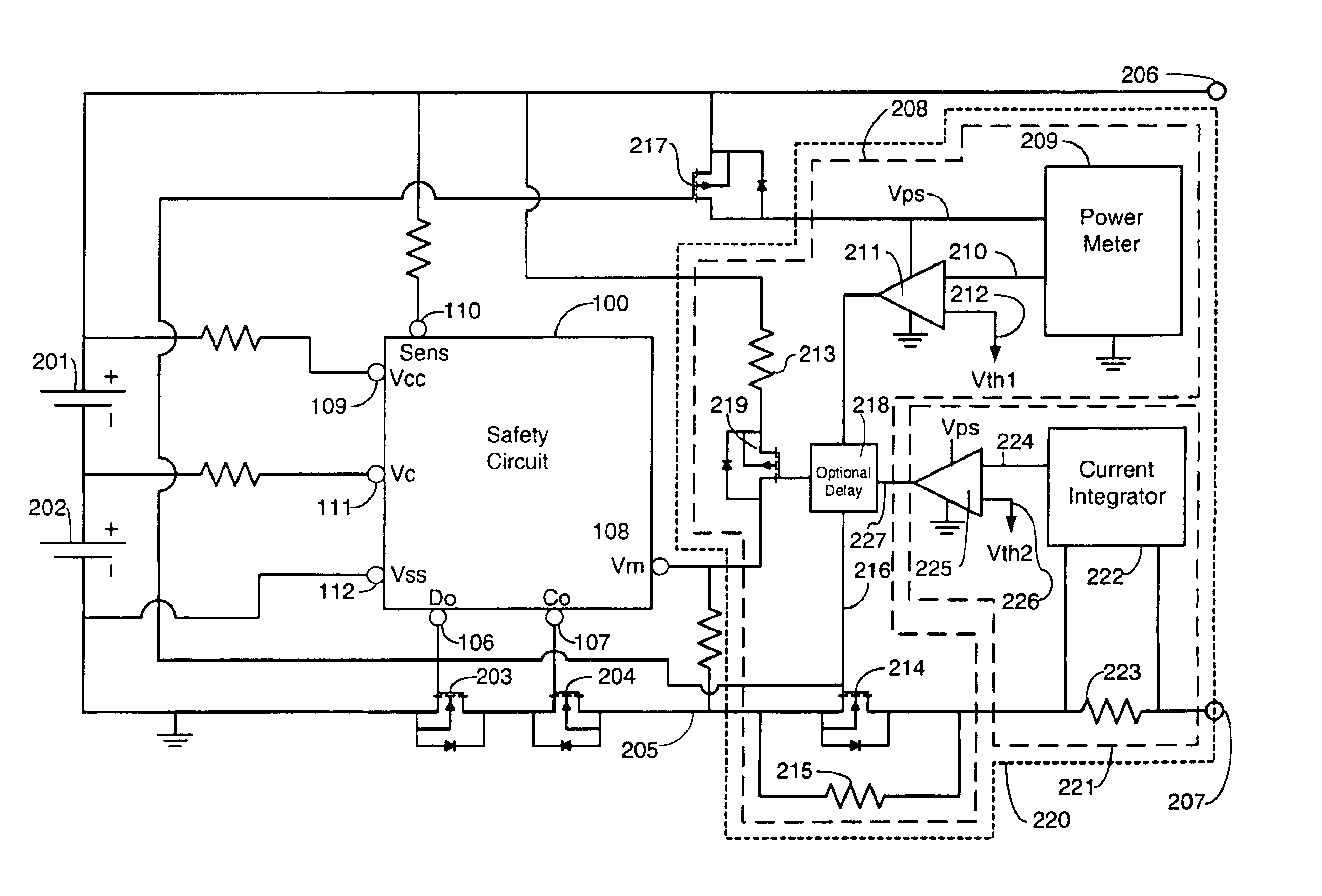 Battery protection circuit