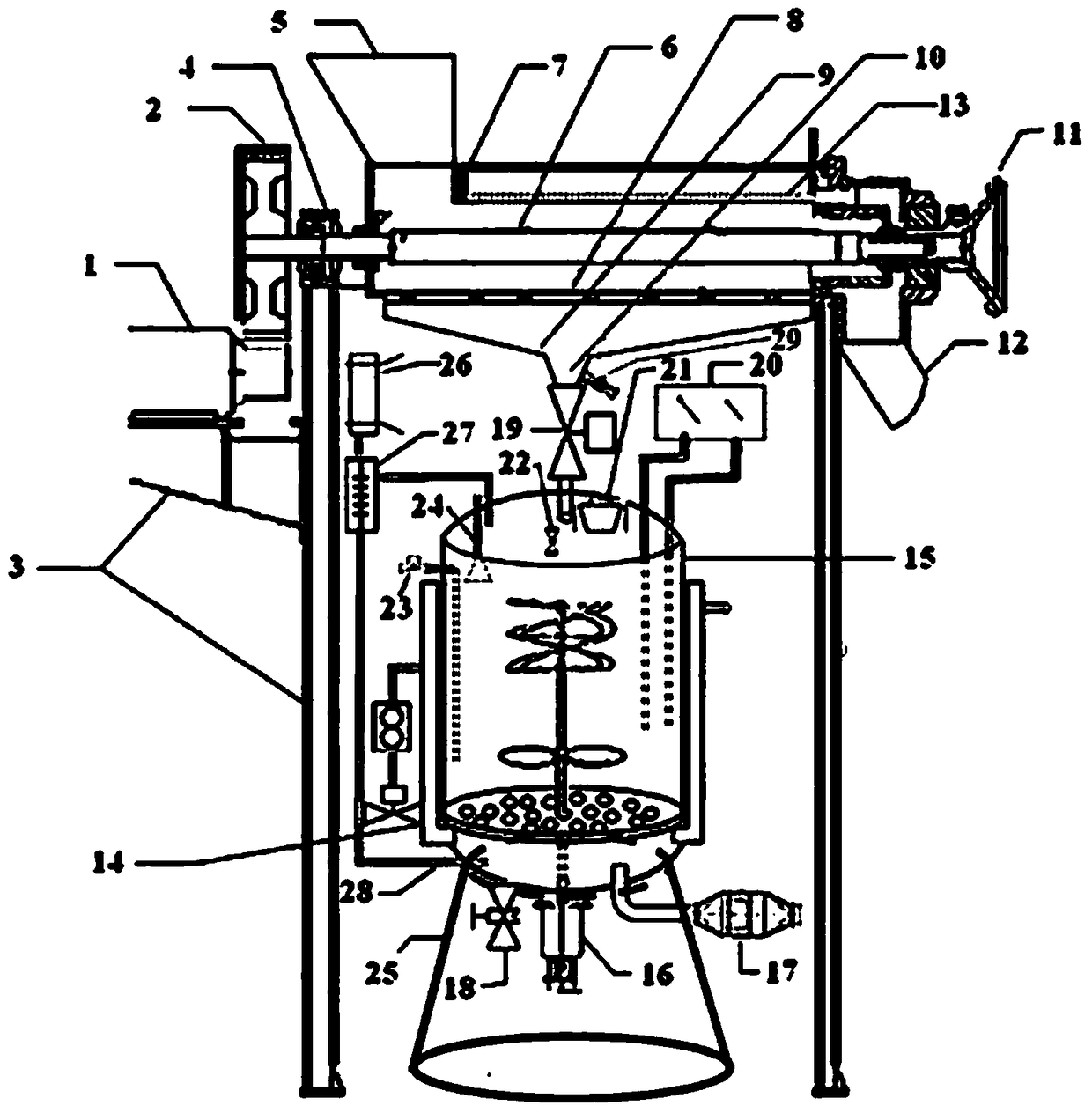 A system for producing multiple water-soluble organic carbon fertilizers using vegetable waste