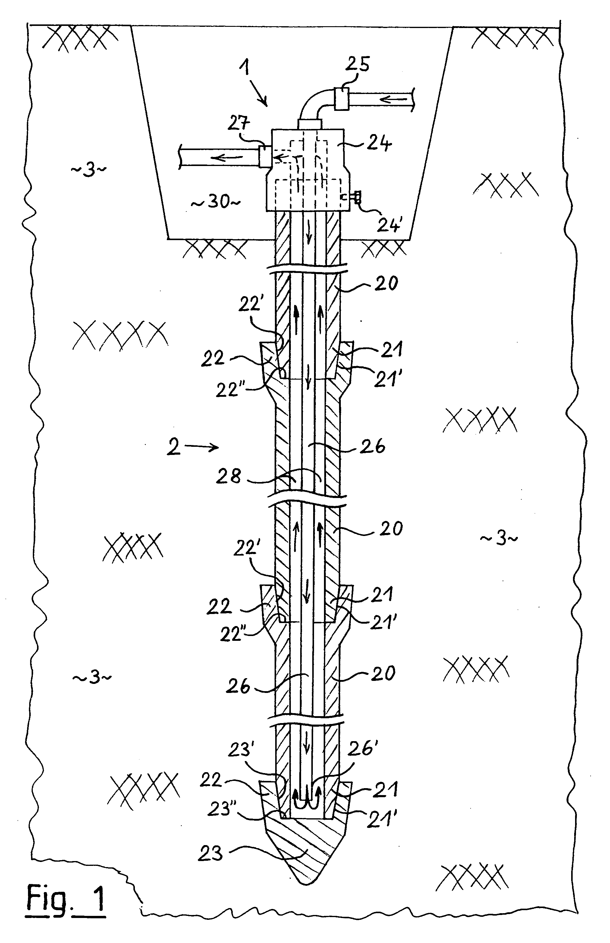 Heat source or heat sink unit with thermal ground coupling