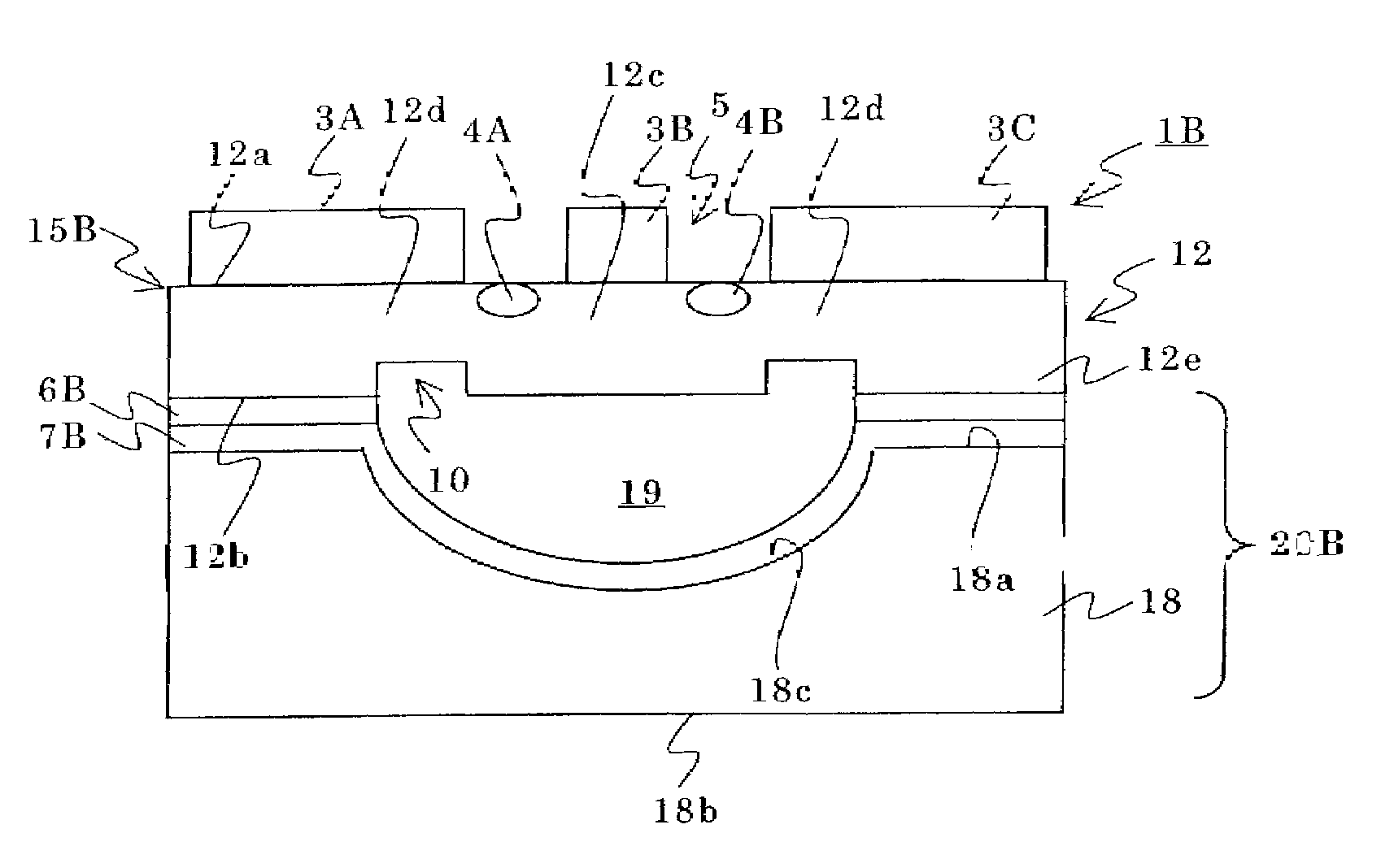 Optical waveguide device, an optical modulator, a mounting structure for an optical waveguide device and a supporting member for an optical waveguide substrate