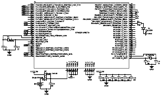 A kind of cow milking quantity detection device and detection method based on neural network