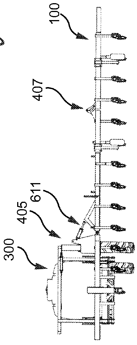 Toolbar system for an agricultural implement