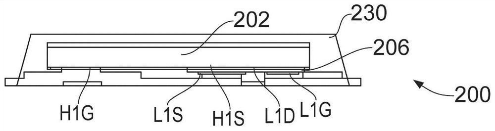 Half-bridge semiconductor device