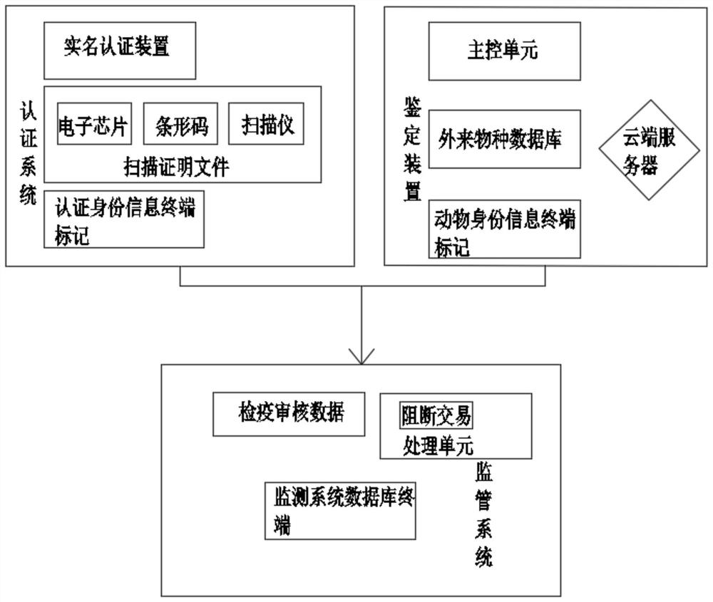 Foreign species monitoring system for cross-border mails and monitoring method thereof