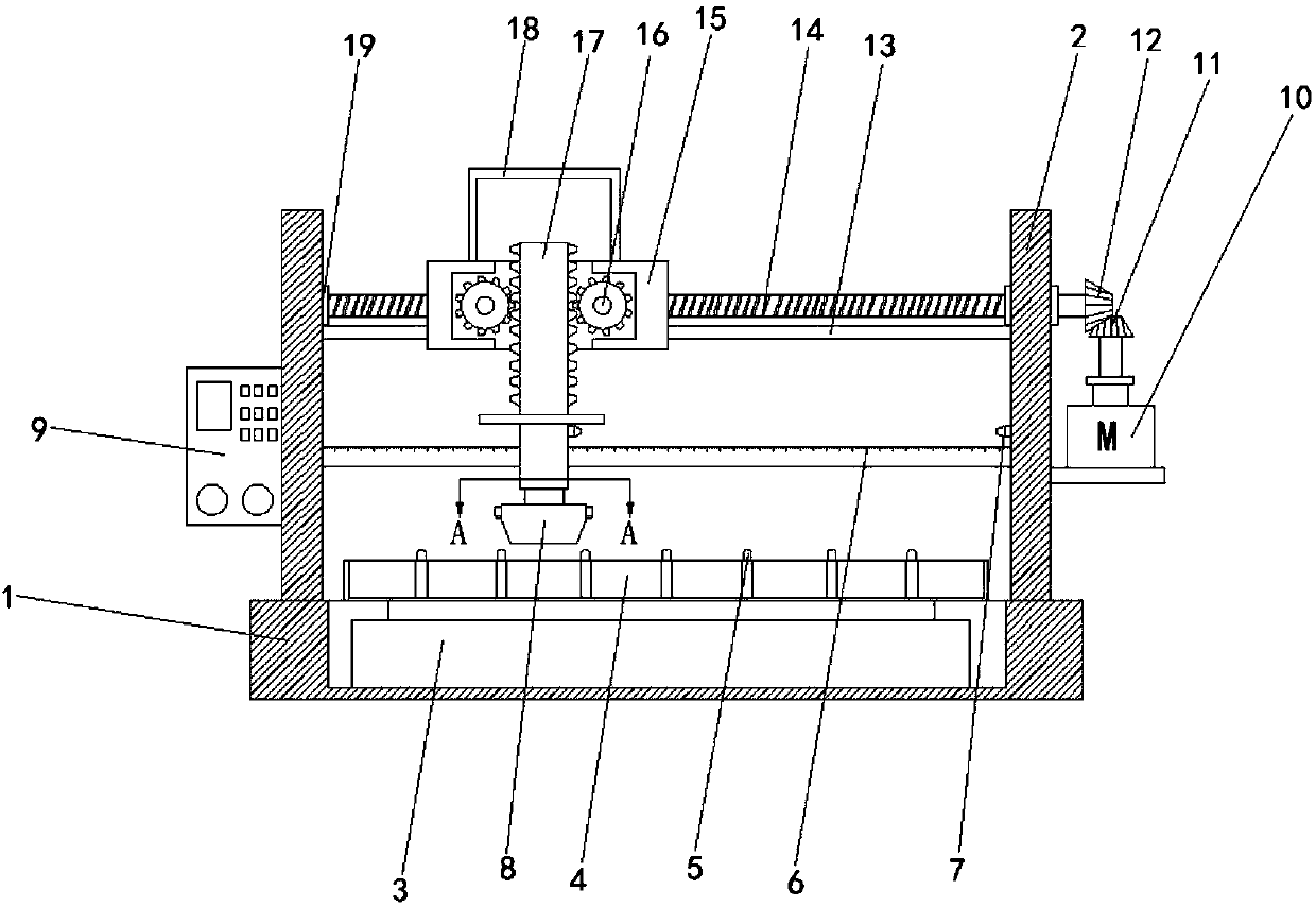 Grinding wheel production scraping device