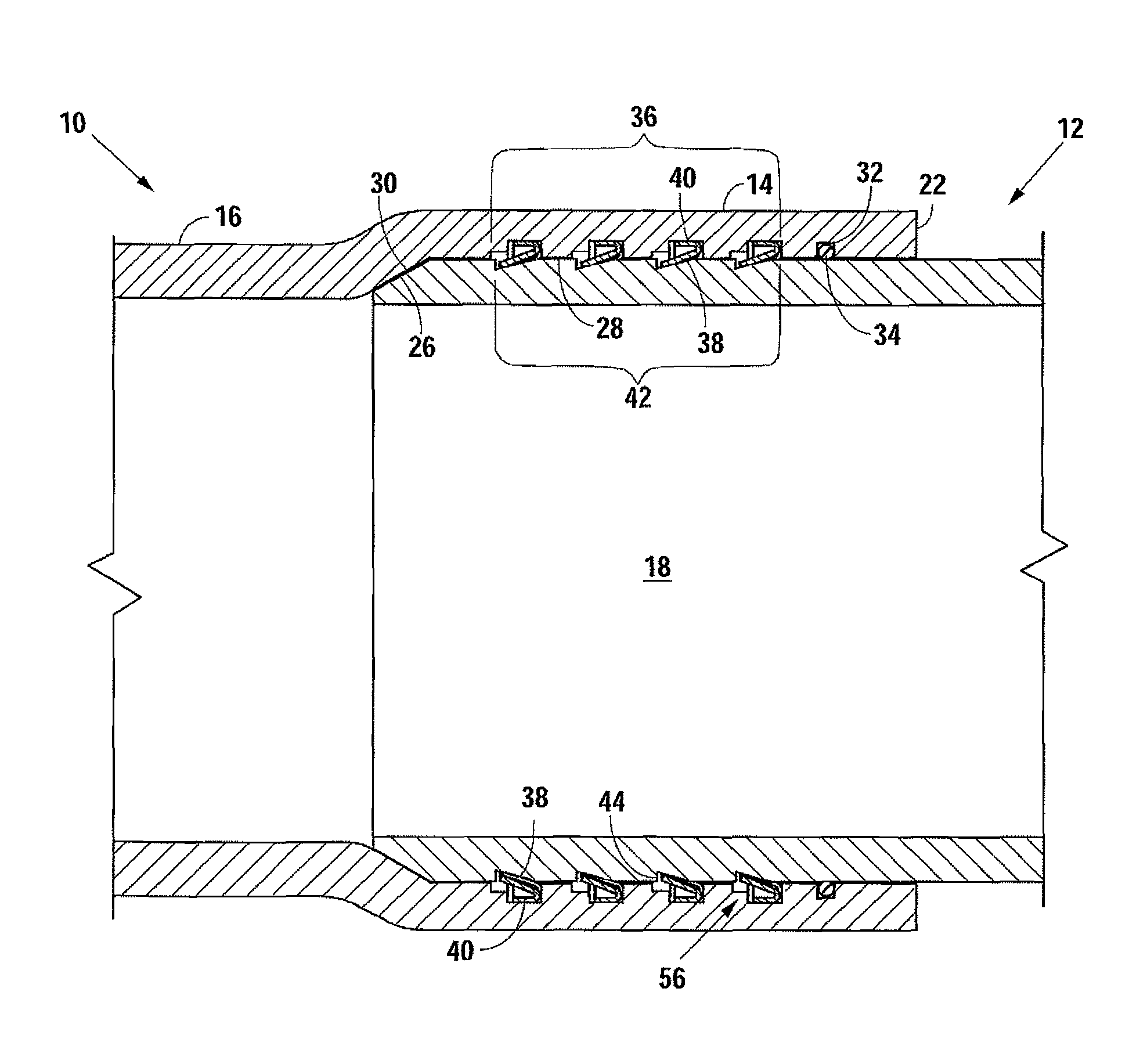 Push Lock Pipe Connection System