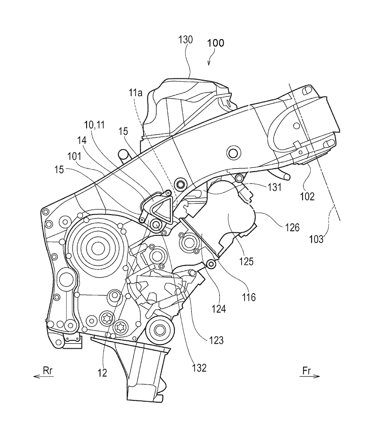 Saddle-ride type vehicle