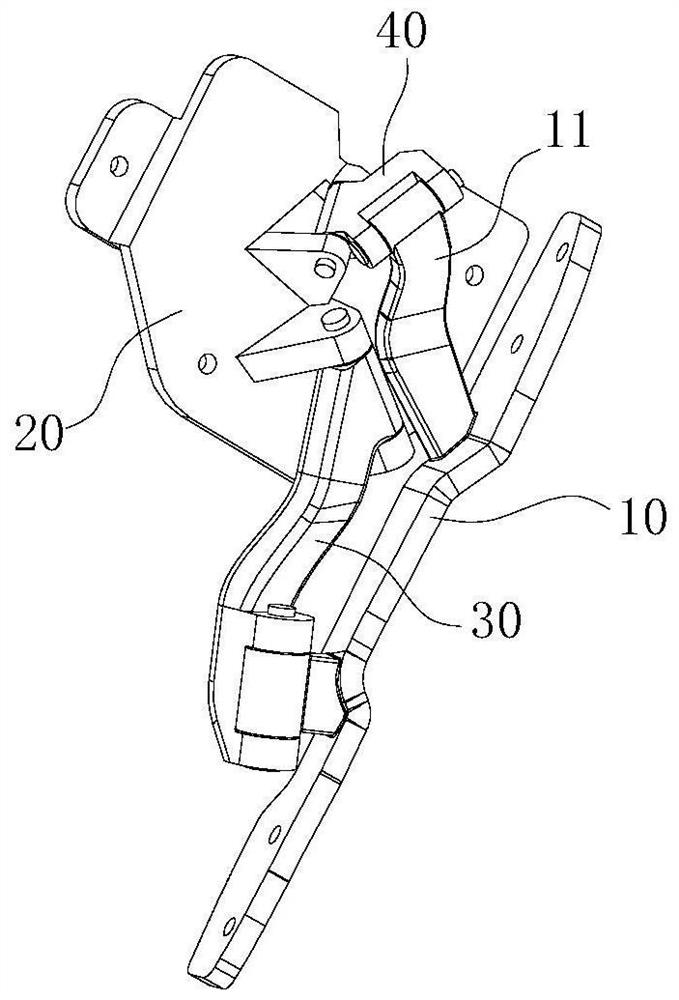 Butterfly door hinge and vehicle