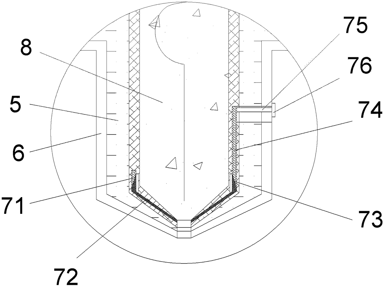 3D printing head, application method thereof and glue applied to 3D printing head