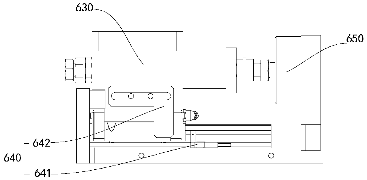 Servo control glass centering intelligent identification and clamping device