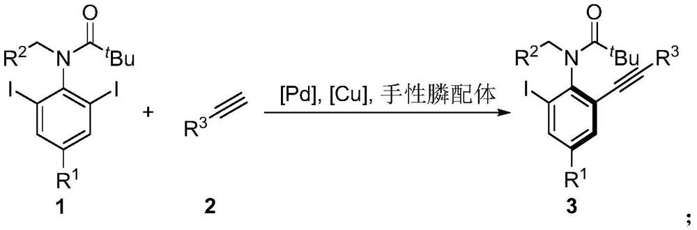 A kind of axial chiral anilide compound and its preparation method and application