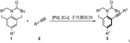 A kind of axial chiral anilide compound and its preparation method and application