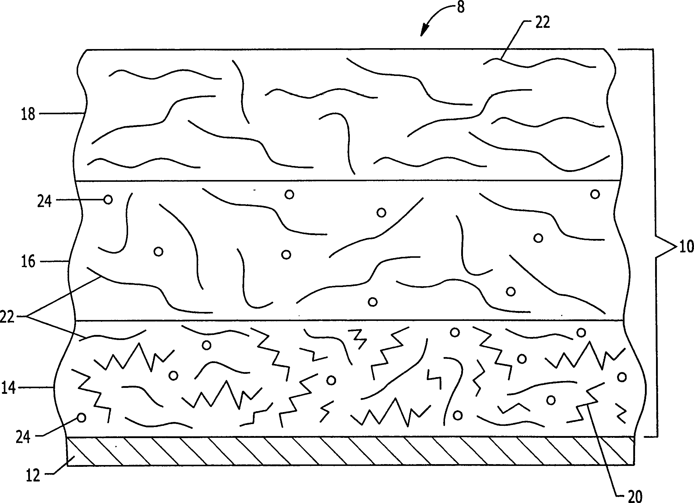 Absorbent cores with improved intake performance