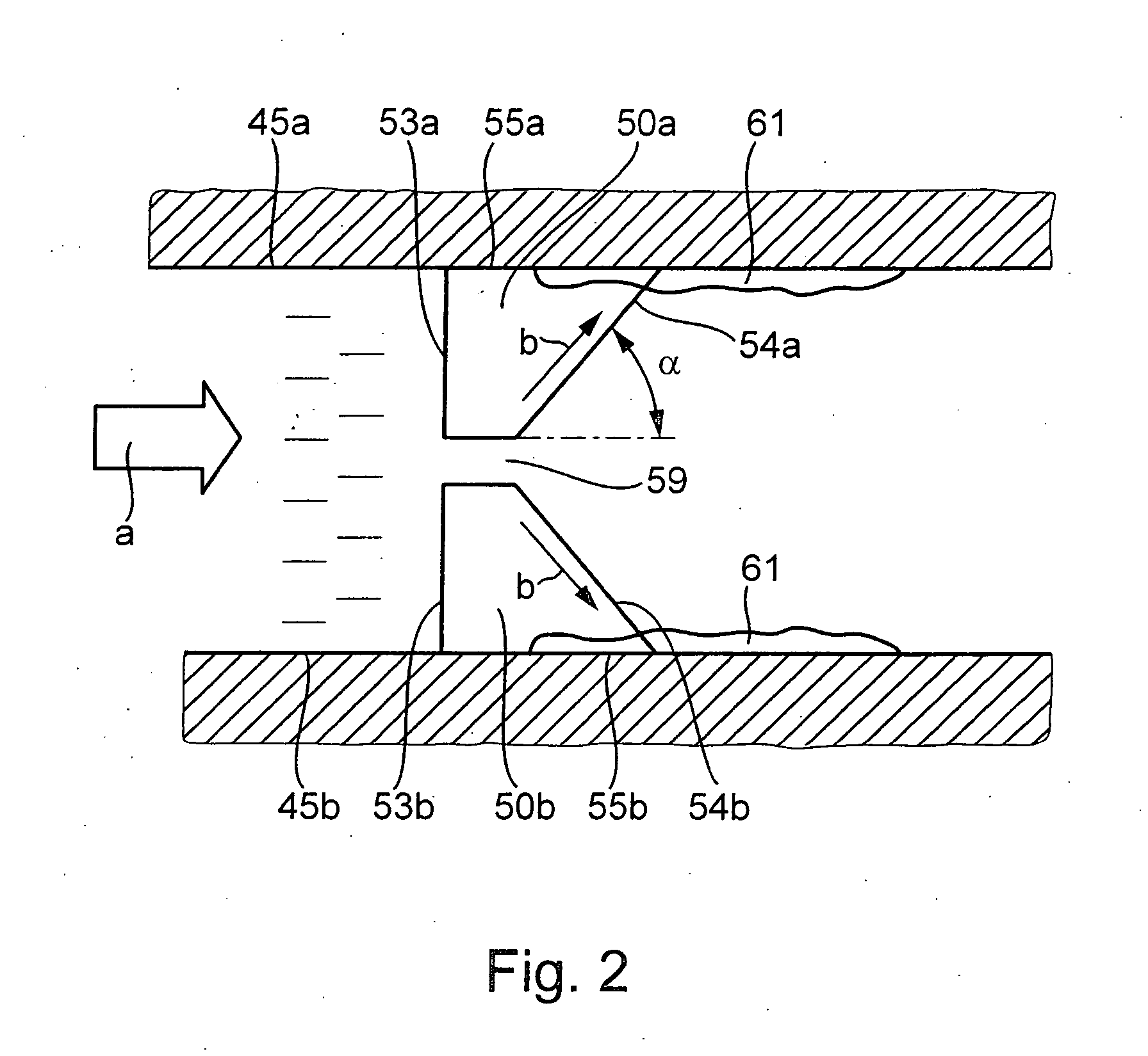 Device for determing at least one parameter of a medium flowing inside a conduit