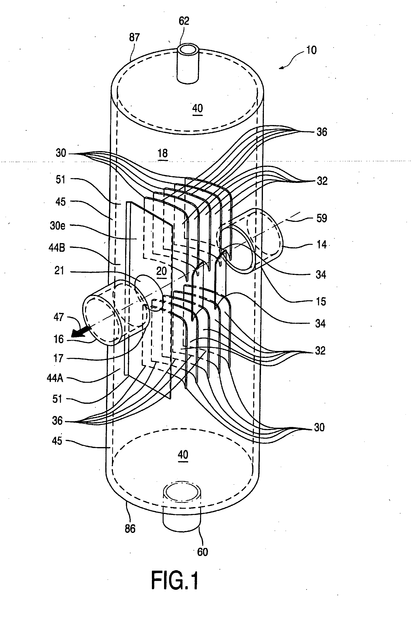 Removal device for micro-bubbles and dirt particles