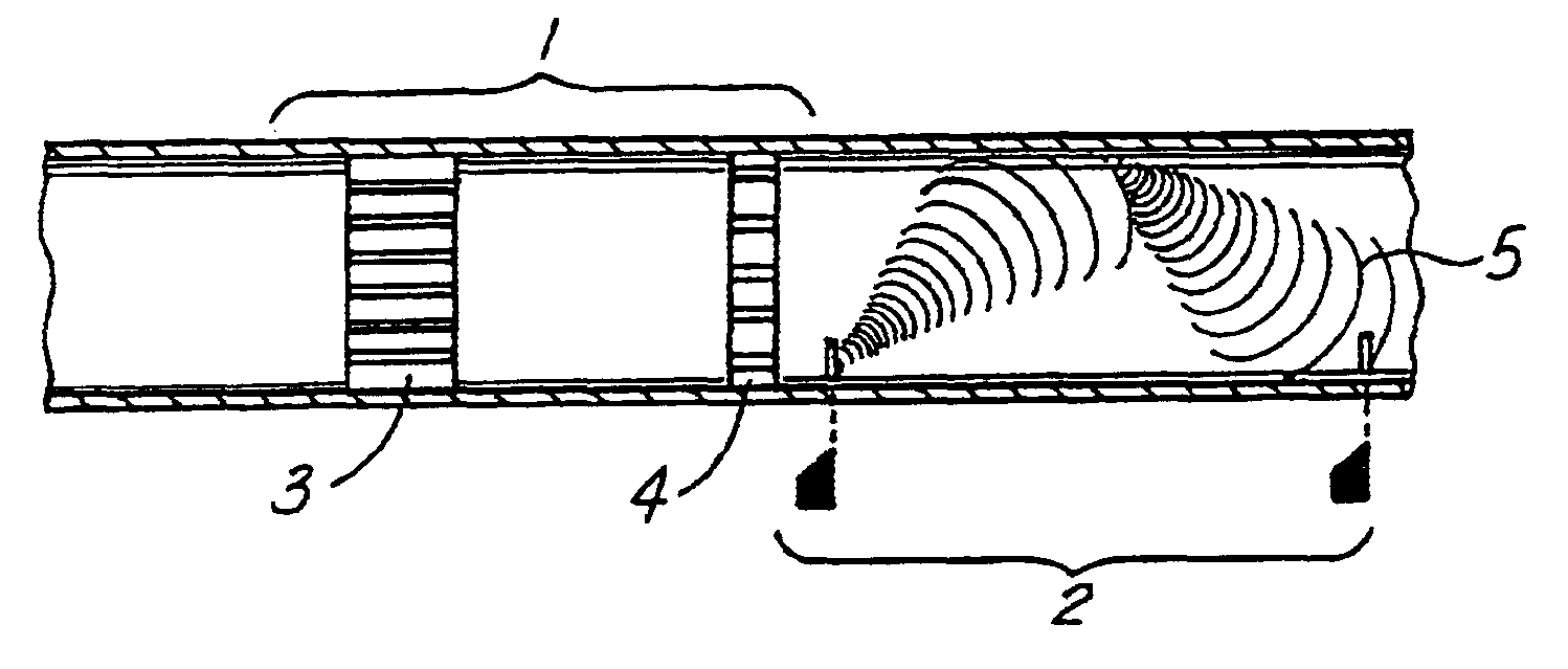 Method and apparatus for determining flow velocity in a channel