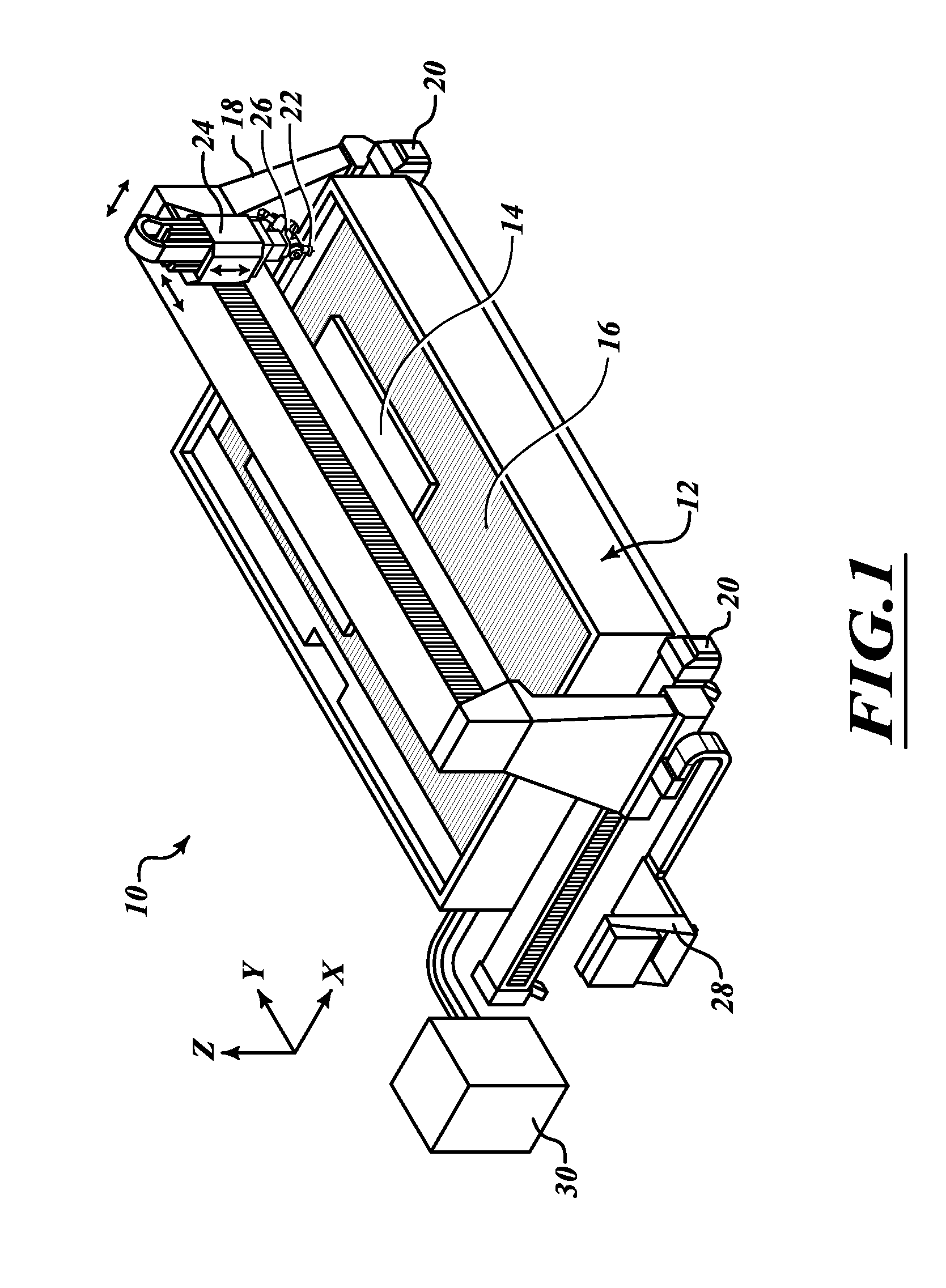 Catcher tank assembly of waterjet cutting system