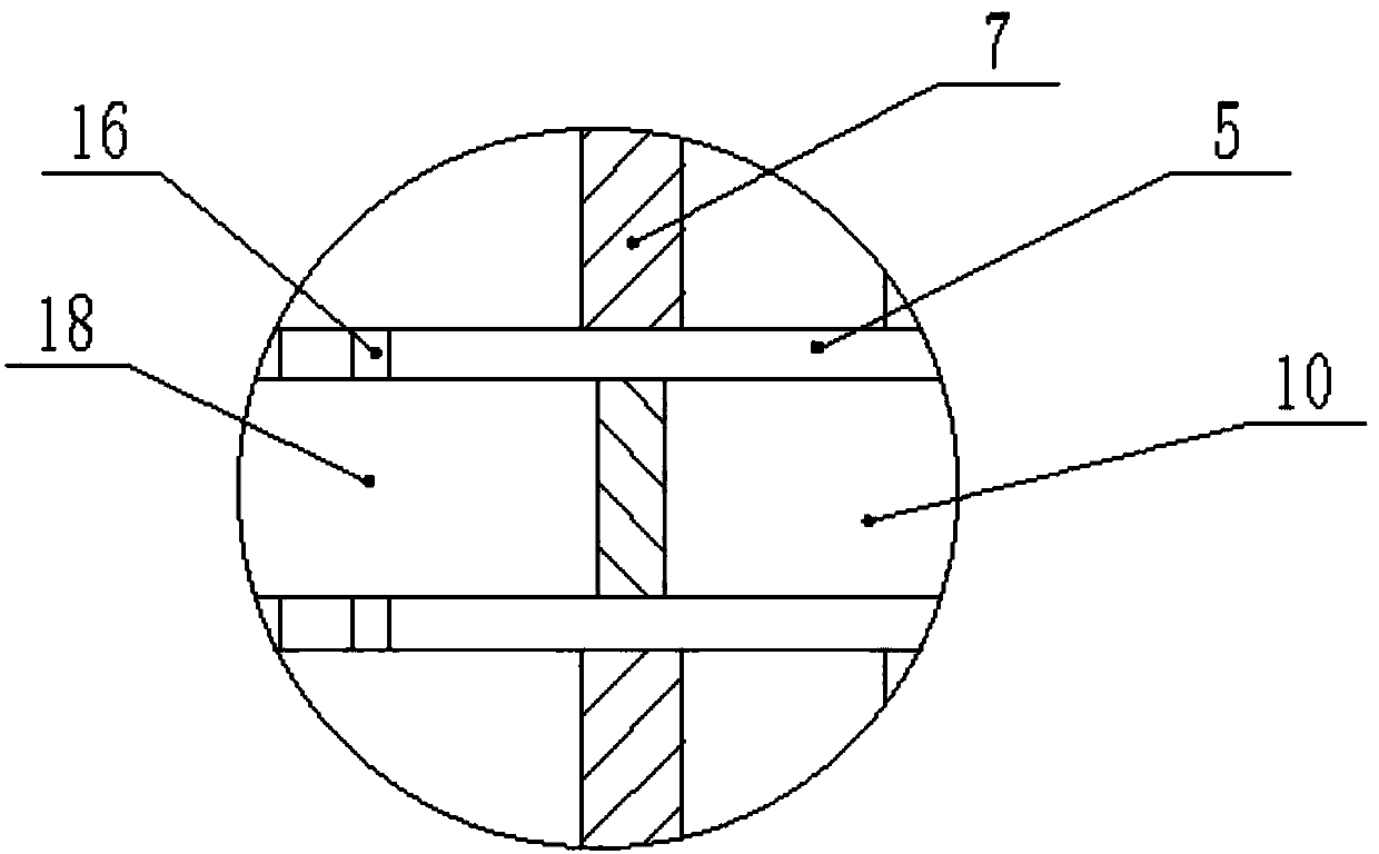 Integral ventilated drying device for fodder manufacturing