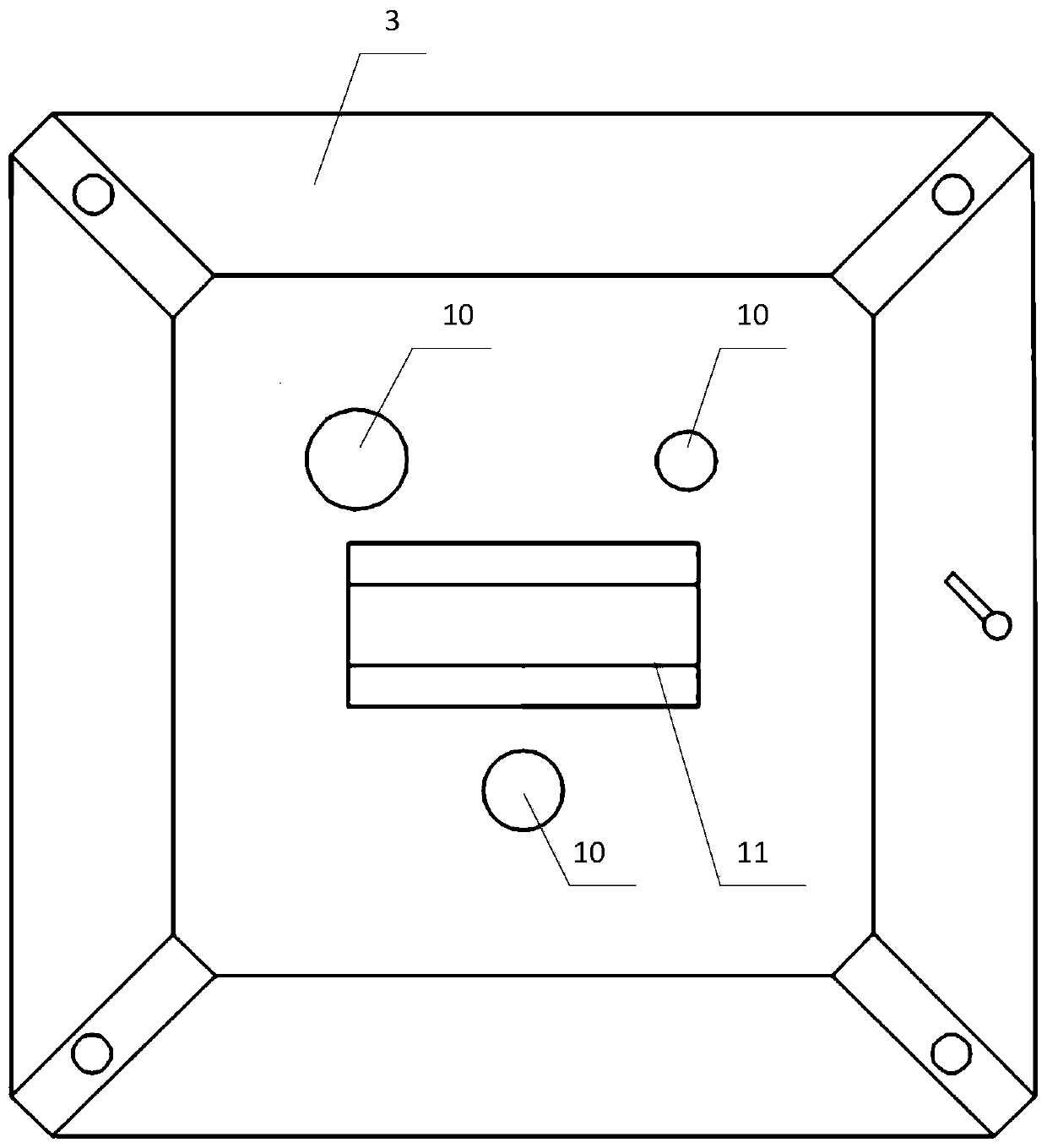 Detection tool for three-coordinate measuring machine