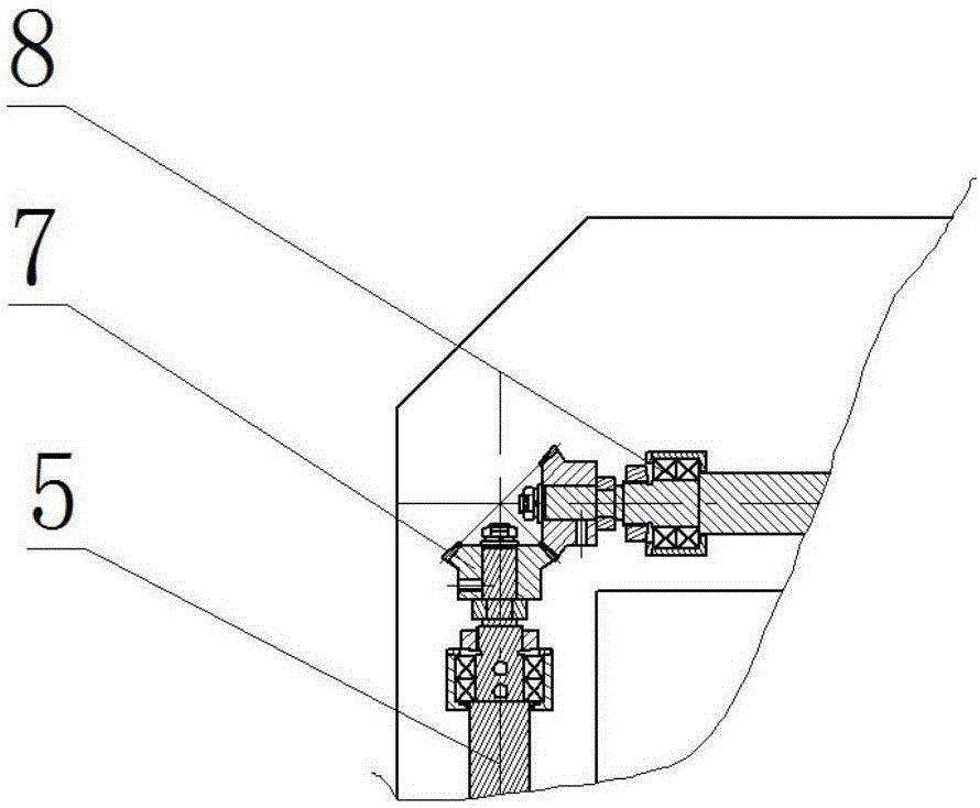 Foldable and shrinkable anti-dust device for large-aperture horizontal telescope