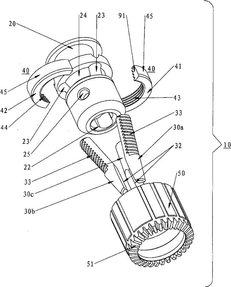 Drill chuck with two halves of split nuts with smooth engagement planes and manufacturing method of split nuts