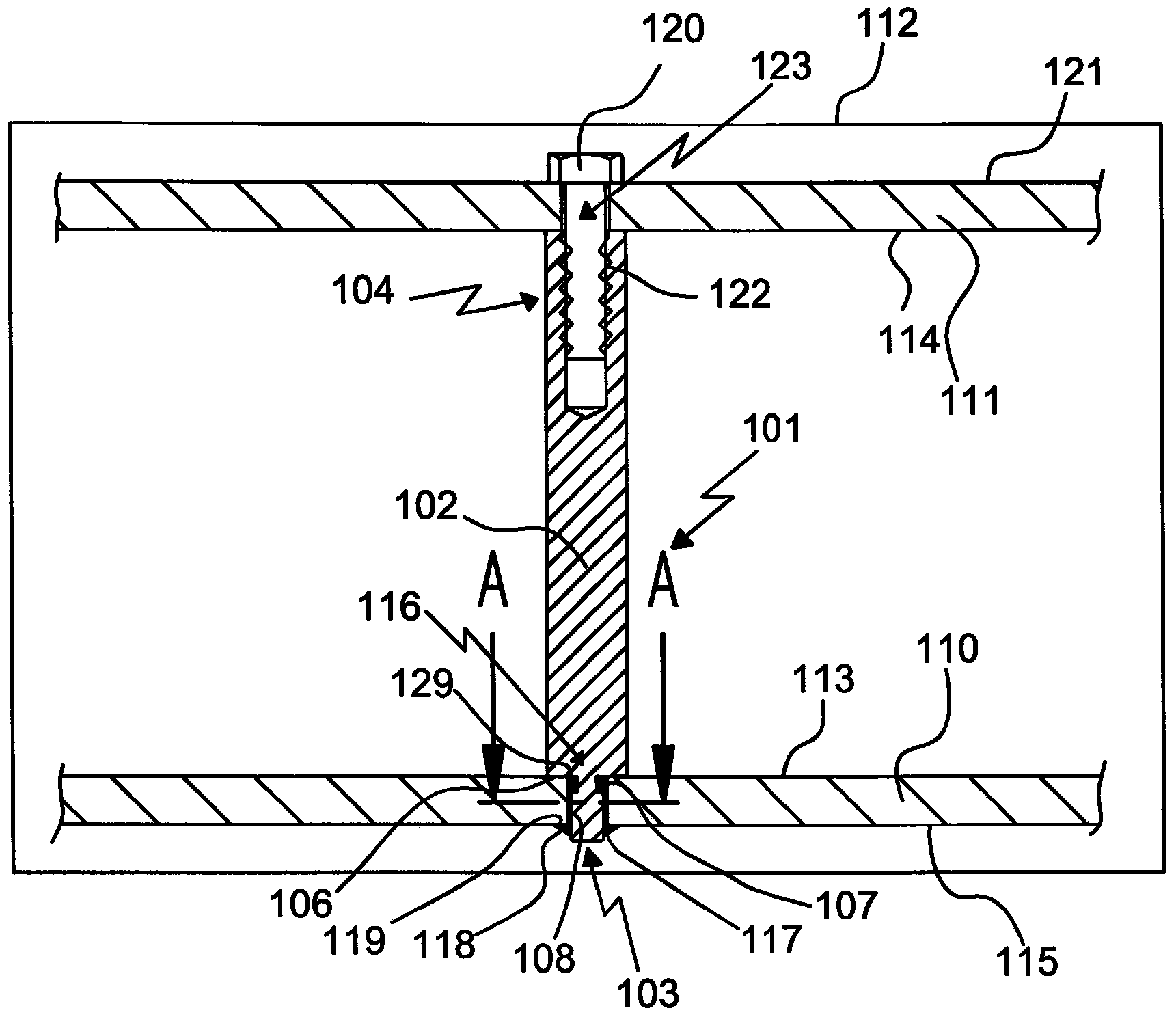 Solder spacer and electronic module comprising such a spacer