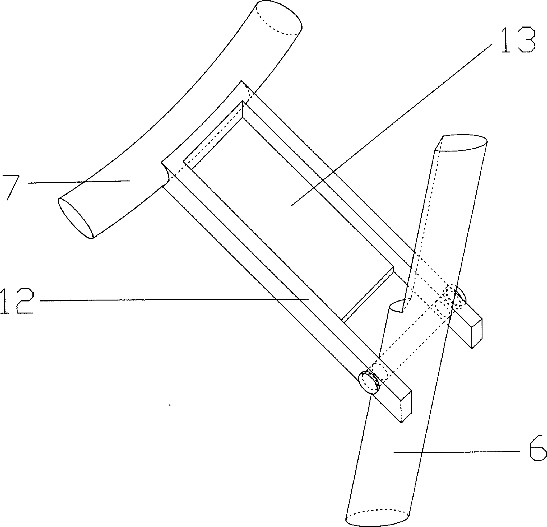 Automatic putting type rice and water separator