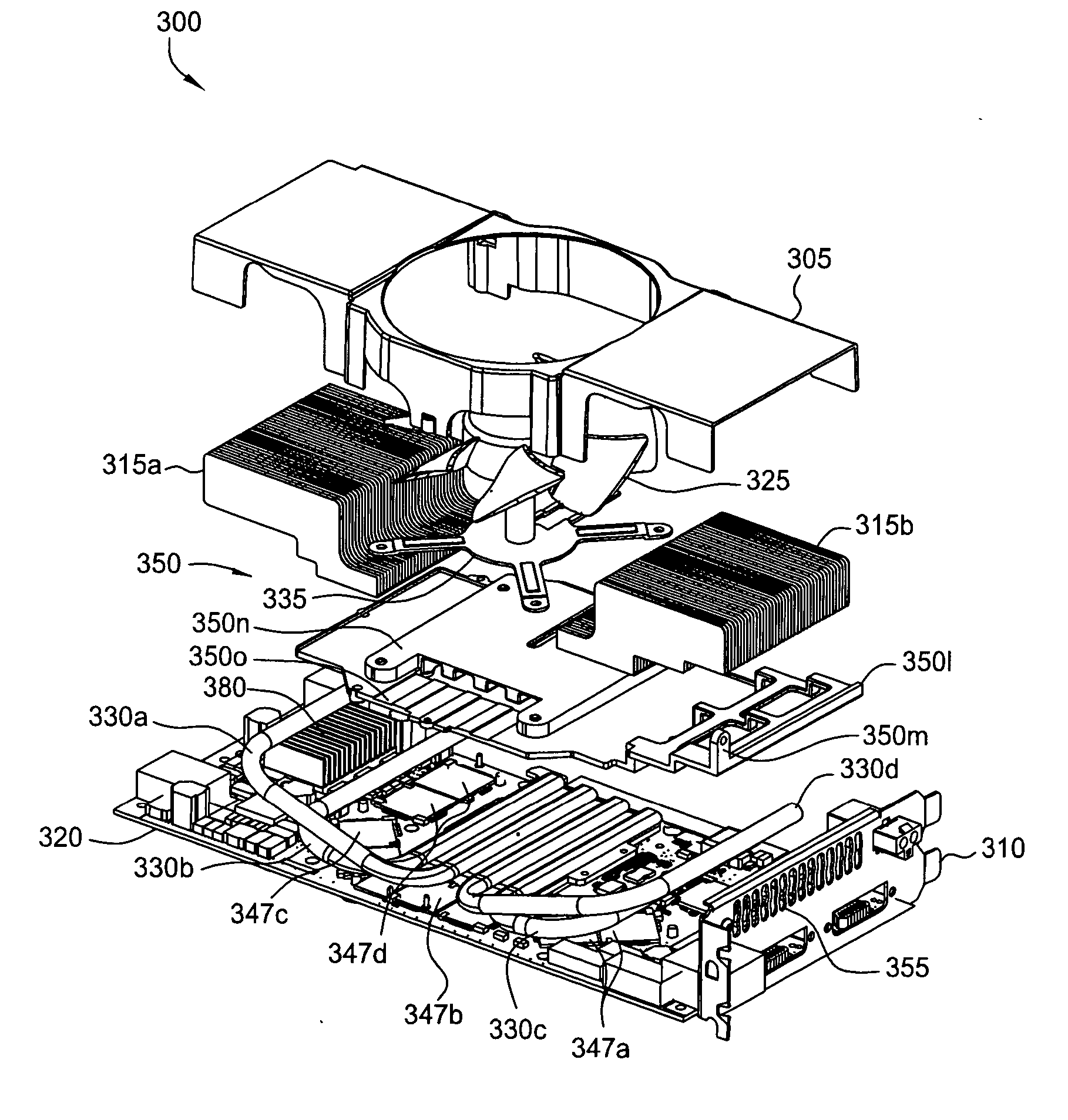 Cooling system for computer hardware