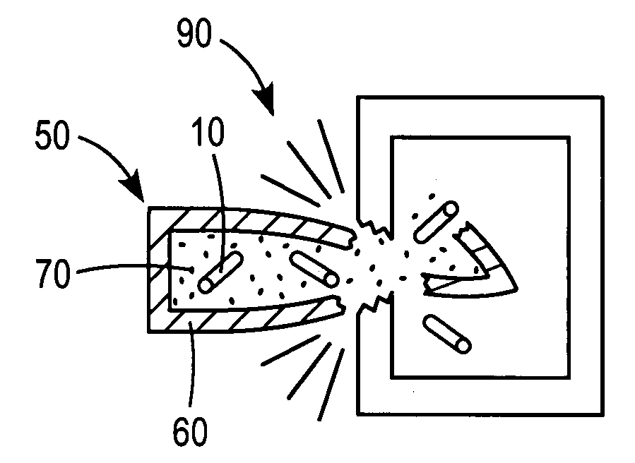 Energetic thin-film based reactive fragmentation weapons