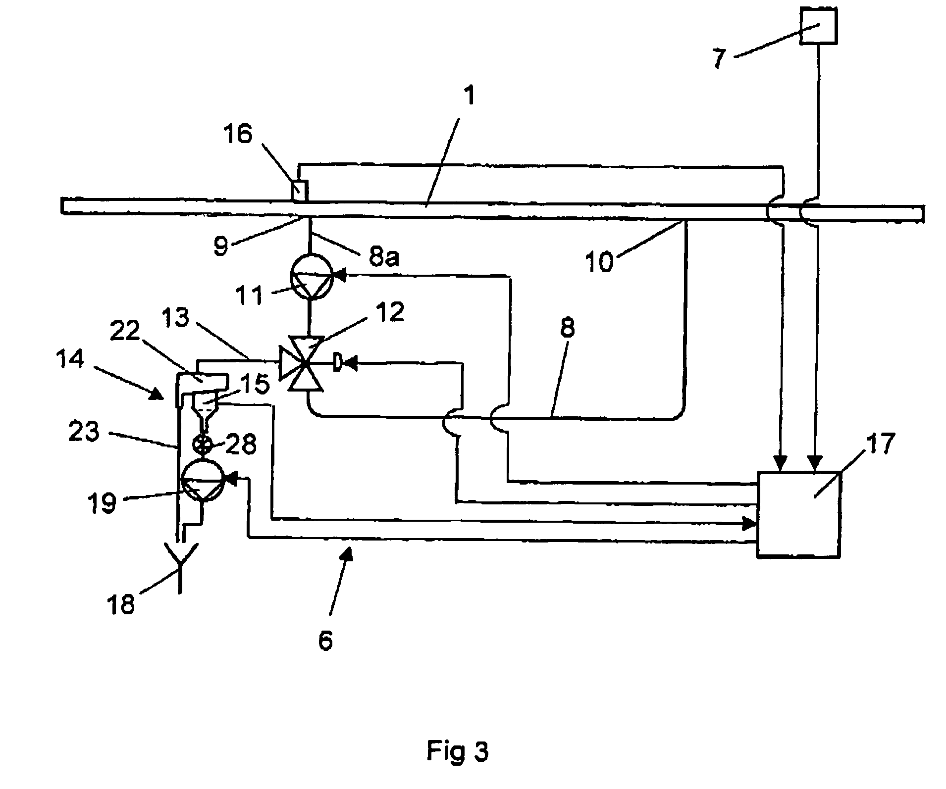 Device and a method for sampling of milk