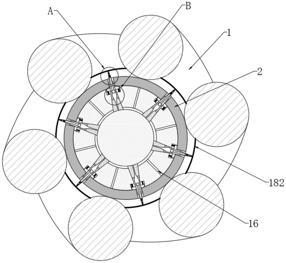 Grease-saving steel wire rope with anti-throwing property